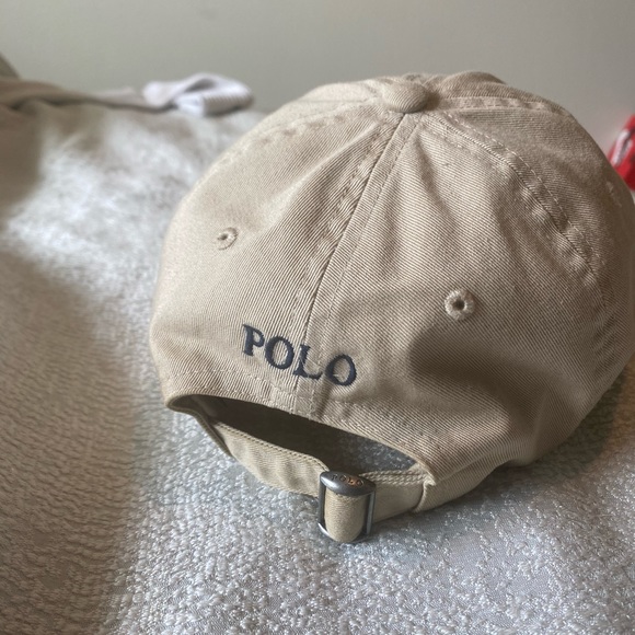 Polo Ralph Lauren Tan Twill Strapback - Picture 2 of 4